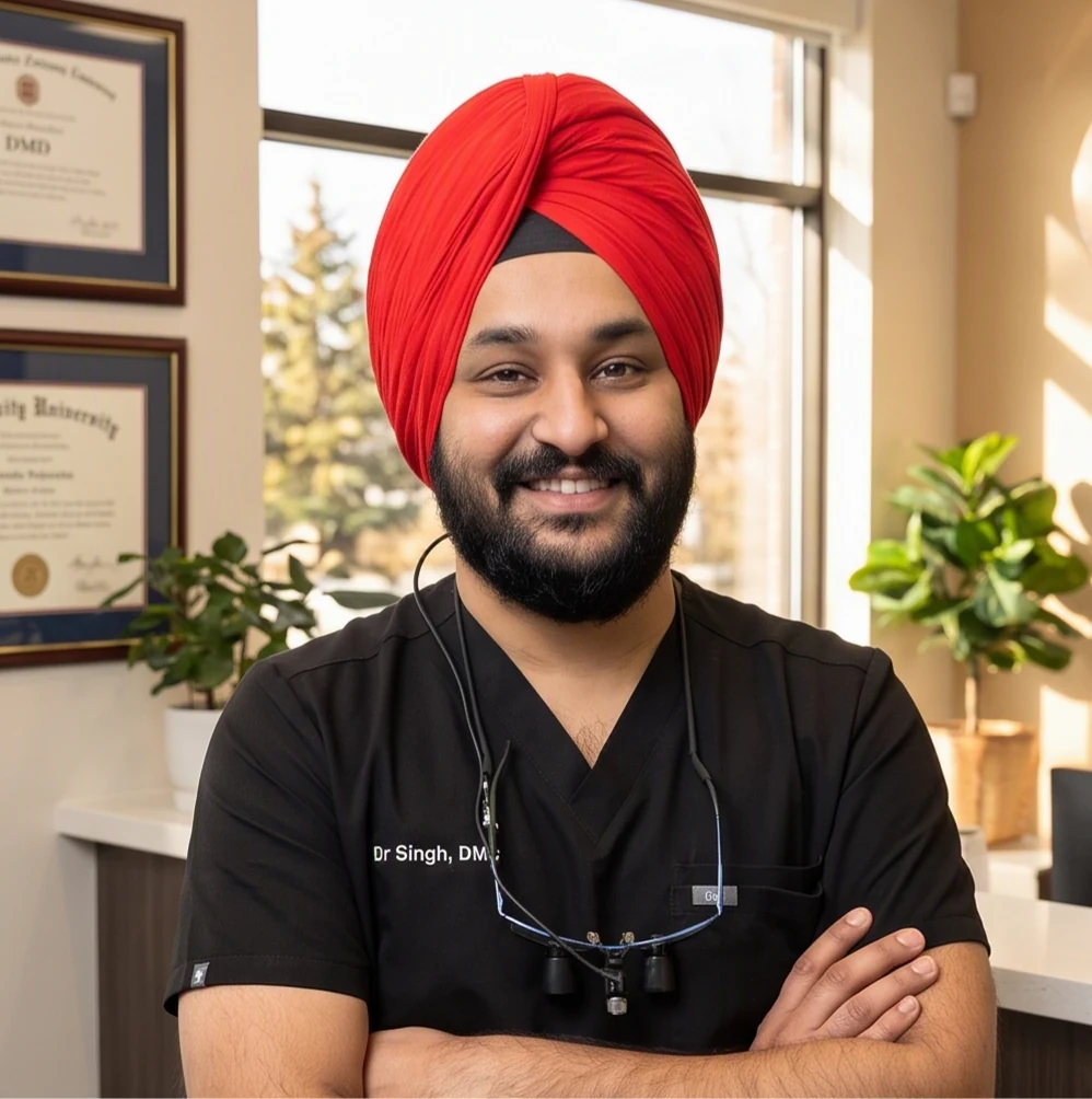 Portrait of Gursharanjit Singh, DMD
